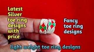 Silver toe ring designstoe rings for womenlatest silver toe ring designs with pricetoe rings [upl. by Cuthbertson]