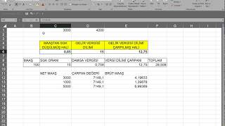 NETTEN BRÜTE MAAŞ HESAPLAMA VERGİ DİLİMLERİNE GÖRE FORMÜLÜ [upl. by Ezirtaeb]
