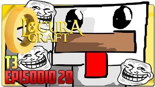 LOCURACRAFT 3  EP 20  SERIE DE MODS EN MINECRAFT 1710  Trolleo de la casa llena de pollos xD [upl. by Linetta]