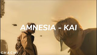 KAI  AMNESIA  EASY LYRICS [upl. by Eceirahs427]