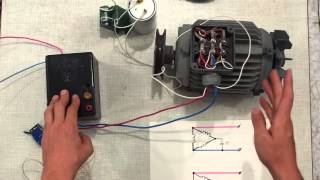 подключение двигателя 380 на 220 вольт [upl. by Colb]