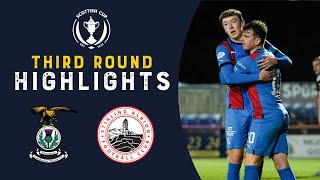 Inverness CT 32 Stirling Albion  Highlights  Scottish Cup Third Round 202223 [upl. by Henleigh]