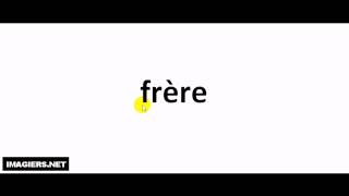 French pronunciation  frère [upl. by Lada]