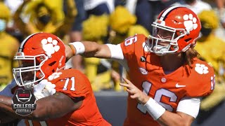 Trevor Lawrence leads No 2 Clemson past Duke  College Football Highlights [upl. by Tiebold]