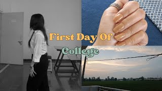 First Day Of College ✨  Mmdu Mullana Ambala  Mini Vlog [upl. by Cida326]