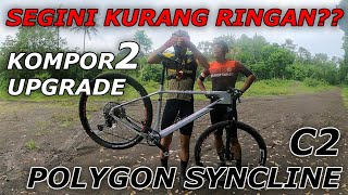 Polygon Syncline C2  King Balan kena Racun Upgrade bike check mtbxc 29er rideupgrades [upl. by Arlana]