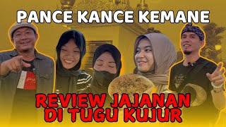 MIDANG 3  PANCE KANCE  REVIEW JAJANAN DI TUGU KUJUR [upl. by Ahsaf]