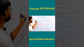 Concept Of Rational And Irrational Number [upl. by Oigroig]