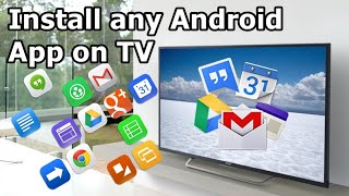 INSTALL ANY APPLICATION ON SONY TV [upl. by Merry]