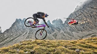 Riding down the Dolomites  Fabio Wibmer [upl. by Nnaylrebmik]