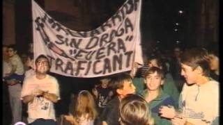 Manifestaciones Barrio Malvarrosa año 1991 Parte 1 de 4 [upl. by Leirza389]