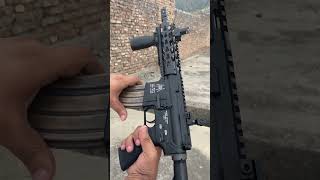 M4 rifle review video entertainment video 222bore animesoundtrack 223bore airsoftrifle [upl. by Noryv49]