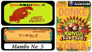 Gamecube  Donkey Konga 1  Latin  23  Mambo No 5 [upl. by Ocsicnarf161]