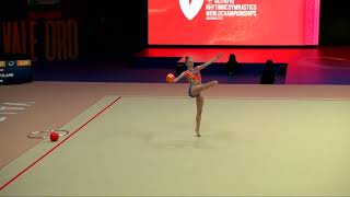 KALEYN Boryana BUL  2023 Rhythmic Worlds Qualifications BA Individual [upl. by Gruver484]