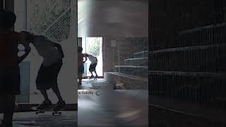 Flavio Coletta Tailslide gap out arquivosimas canaldeskate skateboardingtrick street [upl. by Enneira737]