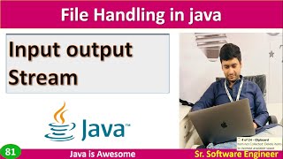 Input and Output Stream in java [upl. by Steven]