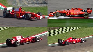 Formula 1 Sound Comparison  V8 V10 V12 V6 Turbo [upl. by Akenom]