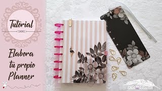 ¡TE VA A ENCANTAR Haz tu propia agenda o HappyPlanner [upl. by Anen]