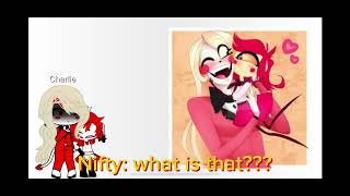 Hazbin hotel reacts to ships p2 warning loud screaming at the end3 [upl. by Teresita]