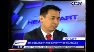 Headstart with Karen Davila  special guest Bro Bo Sanchez  01032014 [upl. by Mikael447]