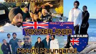 VISIT TO MOUNT MAUNGANUI TAURANGA  NEWZEALAND  TONYZEALANDIA  PUNJABI [upl. by Nebuer]