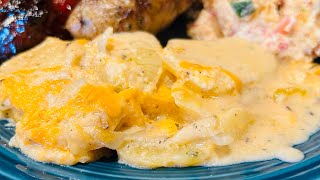 Scalloped Potatoes [upl. by Ahsauqal4]