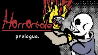 HORRORTALE prologue FIRST SCENE [upl. by Hartfield]