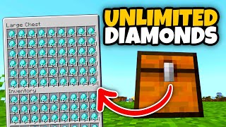 Super EASY DUPLICATION GLITCH in Minecraft Bedrock Edition 12051 [upl. by Olvan]