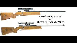 Know Your Mosin 001 The m2766 and m2876 Target Rifles [upl. by Idieh245]