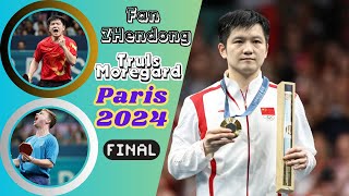 Fan Zhendong vs Truls Moregard Paris2024 FINAL highlights paris2024 fanzhendong trulsmoregard [upl. by Eellek]