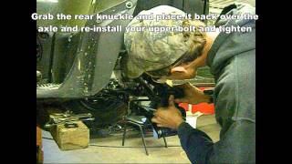 ATV  UTV Axle Removal  Install  Super ATV [upl. by Ahsiym]