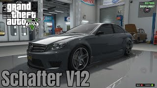 GTA 5 Online Benefactor Schafter V12 Mercedes E63 AMG Fully Customised [upl. by Eivla173]