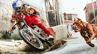 Urban Freeride lives Chile  Fabio Wibmer [upl. by Elli680]