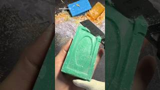 Colourful Soap cutting ASMR 🌈🧴✨  soap soapcutting shorts csa1217 [upl. by Enelyahs]