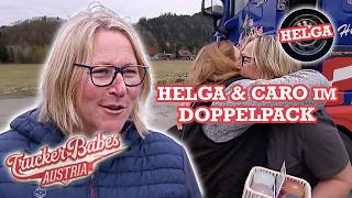 Im Doppelpack auf Tour Helga mit Caro auf dem Weg nach Brüssel  Trucker Babes Austria  ATV [upl. by Alyek278]