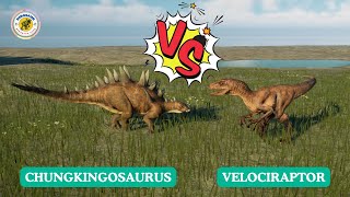 VELOCIRAPTOR and wars  Jurassic World Evolution 2CAMARASAURUSCHUNGKINGOSAURUSWUERHOSAURUS [upl. by Erme924]