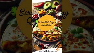 Easy Scrambled Egg Quesadilla 🌯🍳  Quick amp Cheesy Breakfast Recipe scrambledeggs quesadillas [upl. by Ameline]