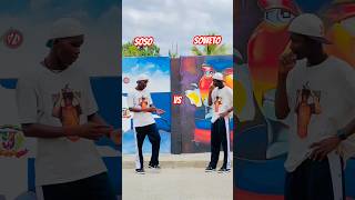 Soso VS Soweto 🤯🔥 tiktok challenge dancechallenge trend trending dance [upl. by Bernetta]