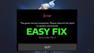 How To Fix Error Code Val 1 In Valorant Tutorial [upl. by Mears592]