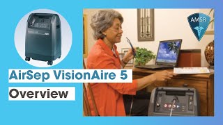 AirSep VisionAire Home Oxygen Concentrator  Overview [upl. by Otrepur151]