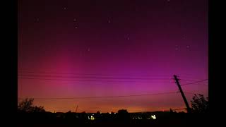 Zorza polarna  Northern Lights  Poland  11052024 [upl. by Olva]