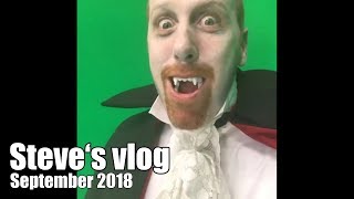 Preparation for Halloween 2018  Steves vlog  September 2018 [upl. by Airbmak]