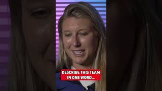 USWNT players describe their team in one word shorts [upl. by Hairakcaz]