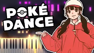 POKEDANCE  Piano Tutorial [upl. by Ardiekal]