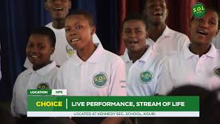 Choice Live Peformance  Stream Of Life Kennedy Sec School [upl. by Swee728]