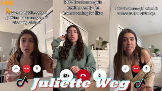 2 HOUR Juliette Weg TikTok 2022  Juliette Weg TikTok Compilation 2021  2022 [upl. by Darsey103]