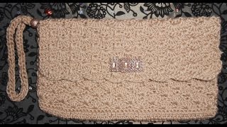 BOLSO DE FIESTA A CROCHET PARTE 1 [upl. by Lenra331]