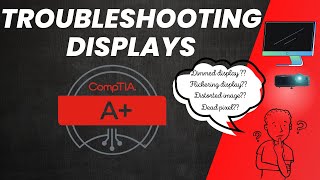 CompTIA A Troubleshooting Monitors Simulation [upl. by Older]