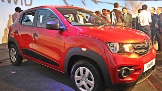 Renault Kwid 2015 First Review India launch [upl. by Olimac]