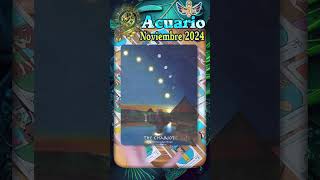 ♒ACUARIO NOVIEMBRE 2024  ¿Que viene para ti a través del Tarot♒ [upl. by Killie]